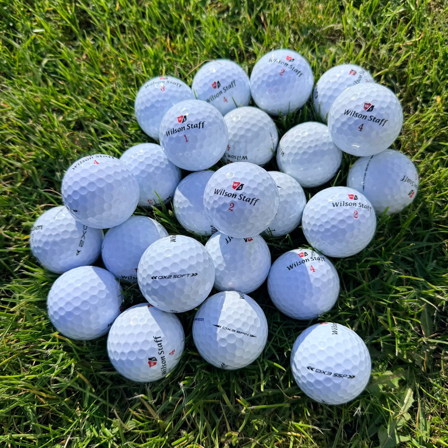 Wilson DX2 og DX3 Mix golfbolde