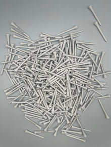 Hvide Tees 70mm 30 stk.