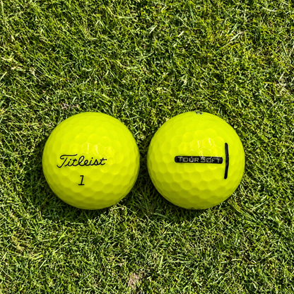Titleist Tour soft gul